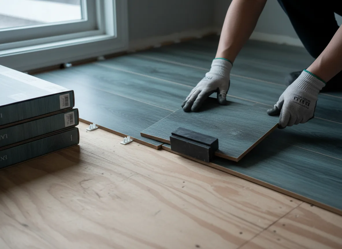 Luxury Vinyl Plank Installation company in Powderly, TX